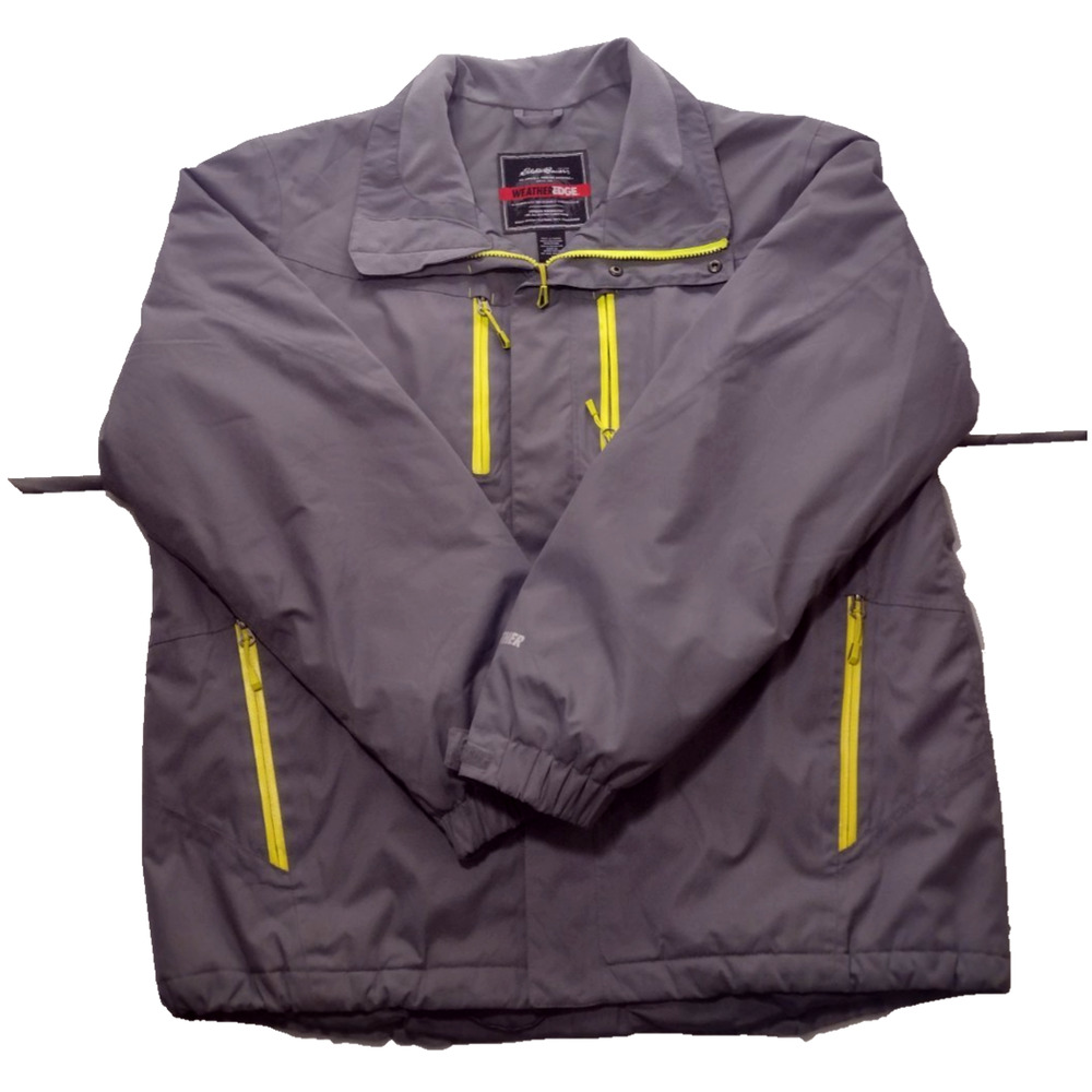 Eddie Bauer WeatherEdge Jacket Storm Repel Waterproof Performance Mens Sz Large